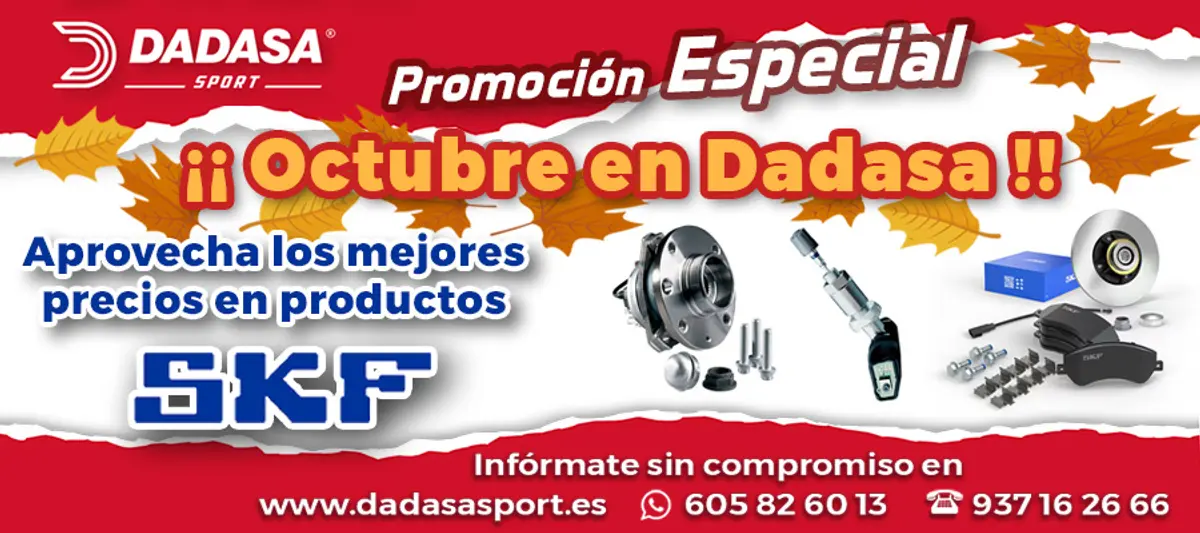 ¡Octubre con precios SKF increíbles para tu taller! 🛠️